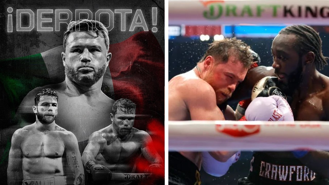 Canelo Álvarez pierde contra Terence Crawford; el estadounidense le arrebata 4 títulos al mexicano