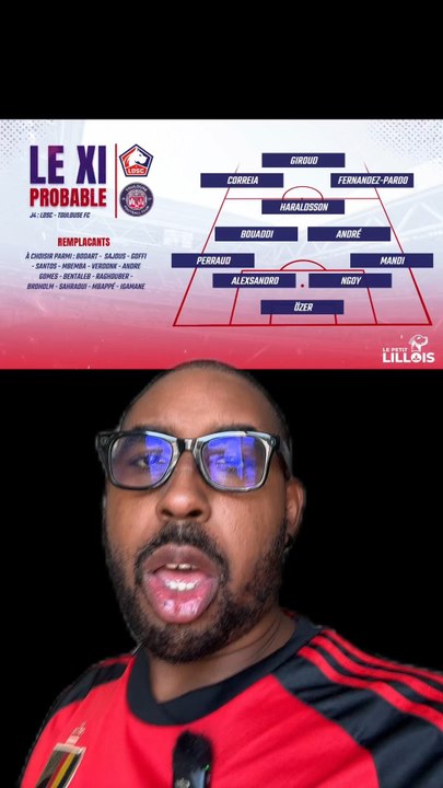 Compo probable LOSC - Toulouse