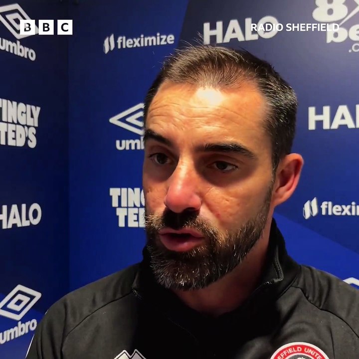 Ruben Selles in his final interview as Sheffield United manager