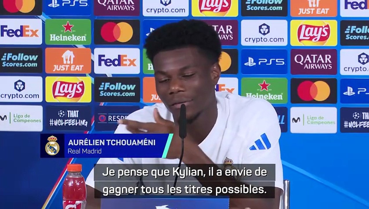 Tchouaméni : “Mbappé veut tout gagner, il ne fait pas de fixette sur Marseille”