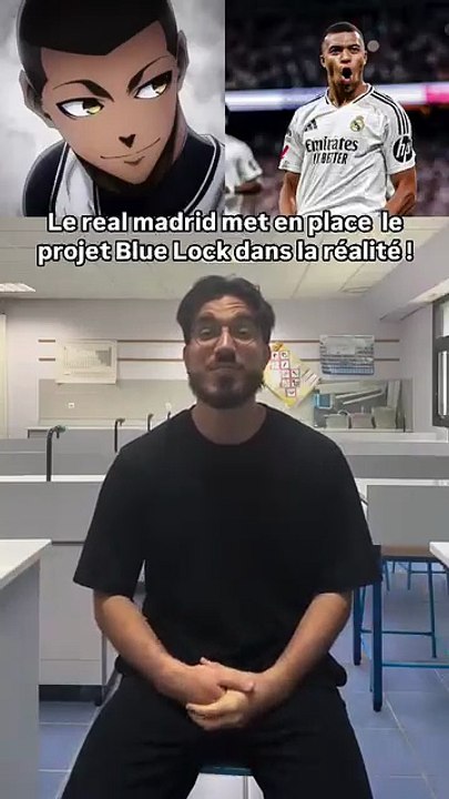 Le projet Blue Lock du Real Madrid
