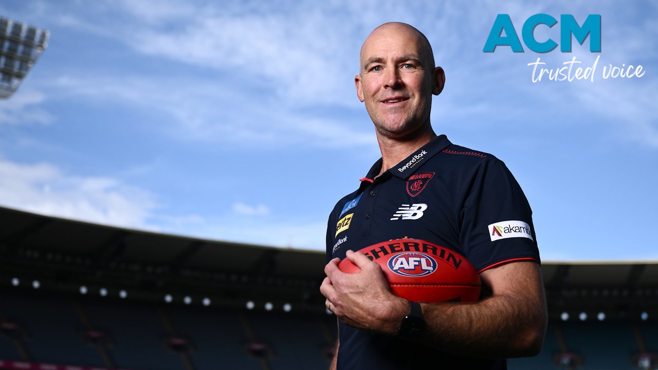 Newly appointed Melbourne AFL coach Steven King announces aspirations