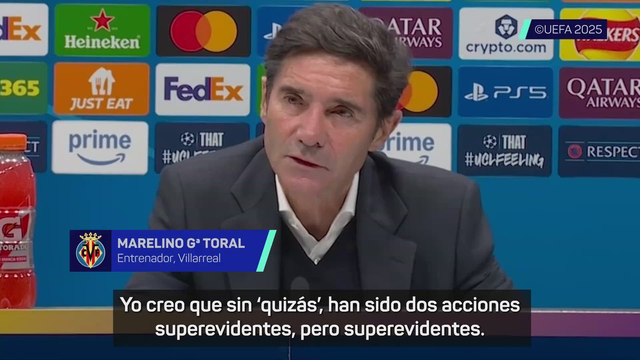 Marcelino: "La roja a Van de Ven es de juzgado de guardia"