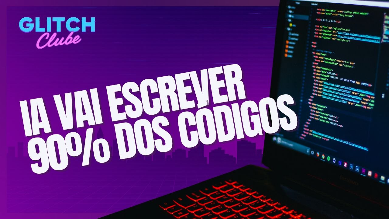 Inteligência artificial vai escrever 90% dos códigos até 2030