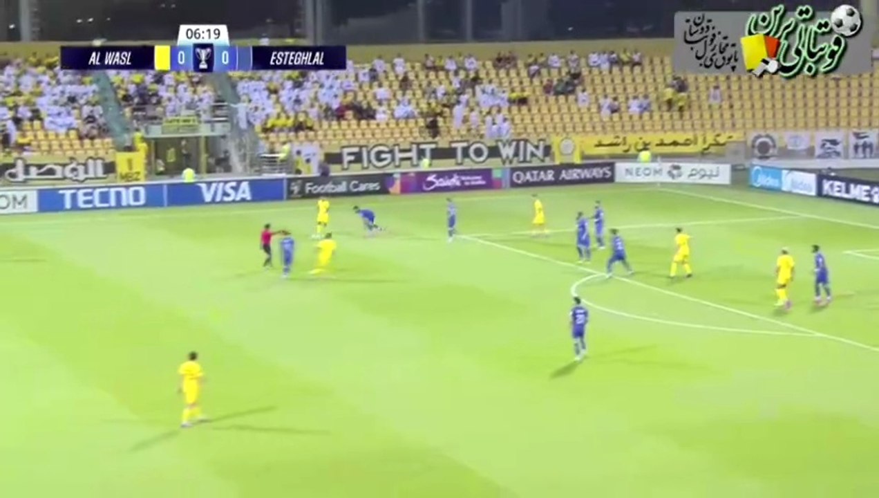 خلاصه بازی الوصل امارات و استقلال