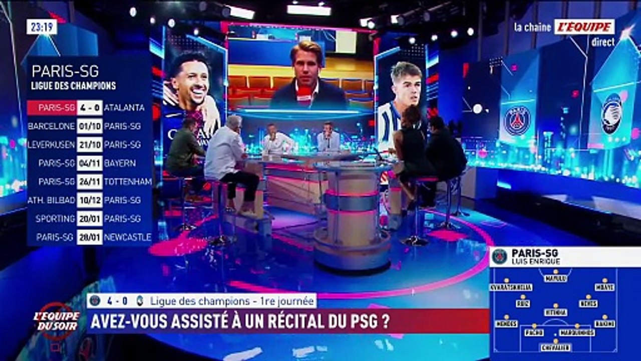 Luis Enrique à nouveau en tribune pour la première période de PSG-Atalanta Bergame - Foot - Ligue des champions