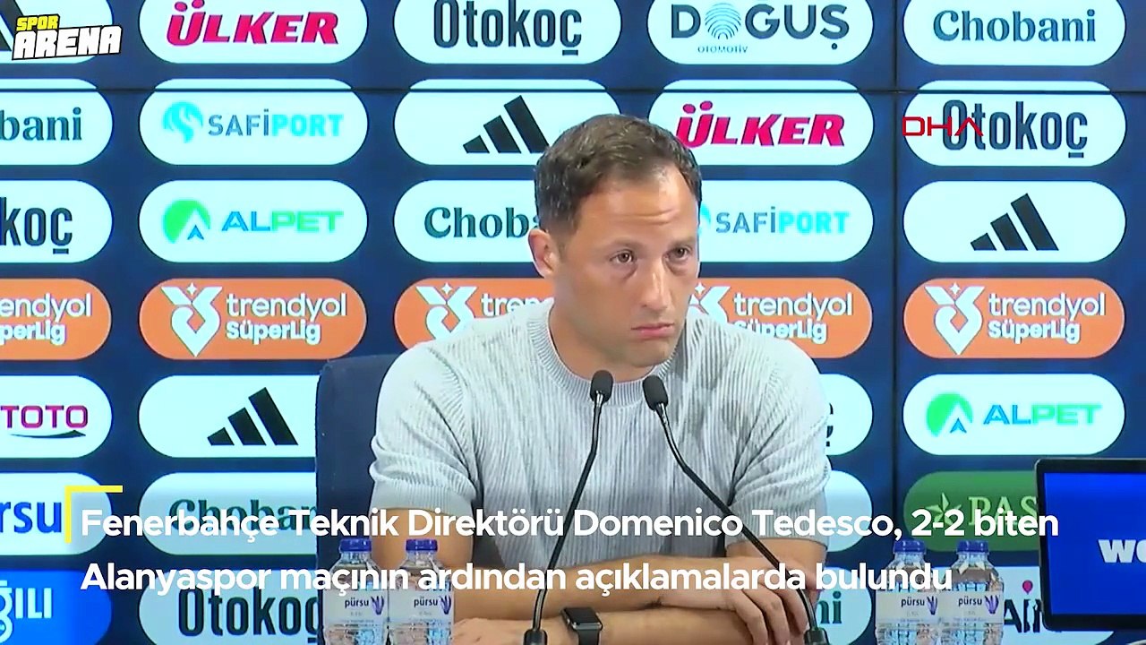 Tedesco: 'Kazanmayı hak etmedik!'