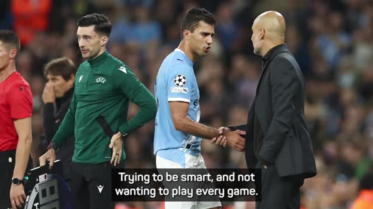 Rodri playing without fear after injury