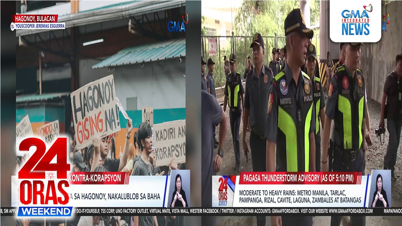 Paniningil sa maanomalyang flood control projects (Sept. 20, 2025) | 24 Oras Weekend