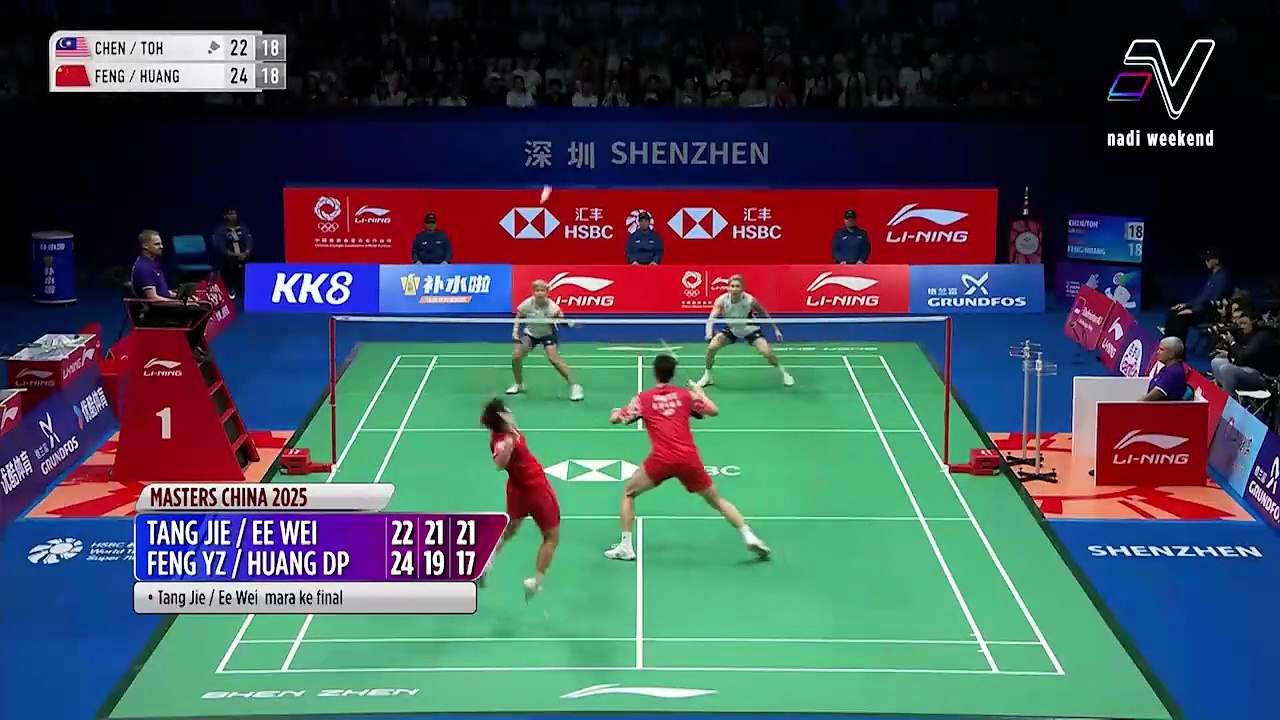 Chen Tang Jie / Toh Ee Wei ke final Masters China