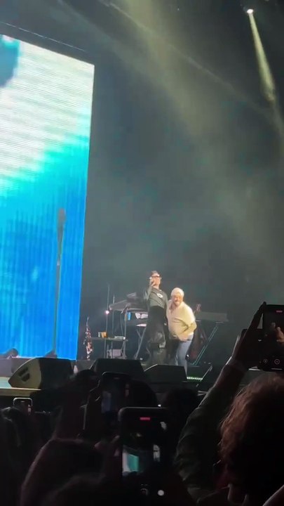 ¡Danny Ocean sorprende e invita a Nacho a su concierto en Bogotá!