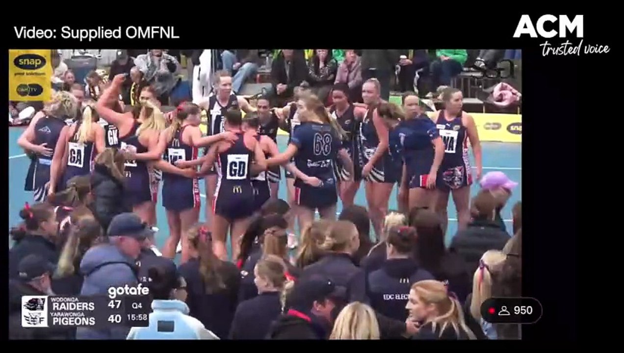 Wodonga Raiders netball premiers 2025