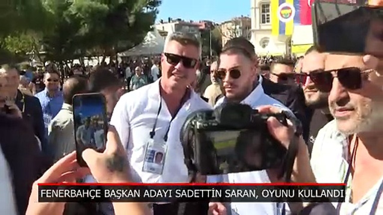 Fenerbahçe Başkan Adayı Sadettin Saran, oyunu kullandı