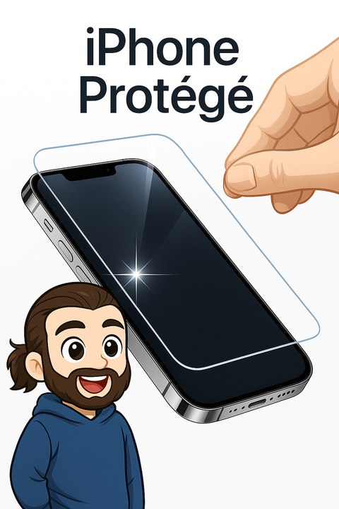 Pose parfaite du Belkin Glass sur iPhone 🔥