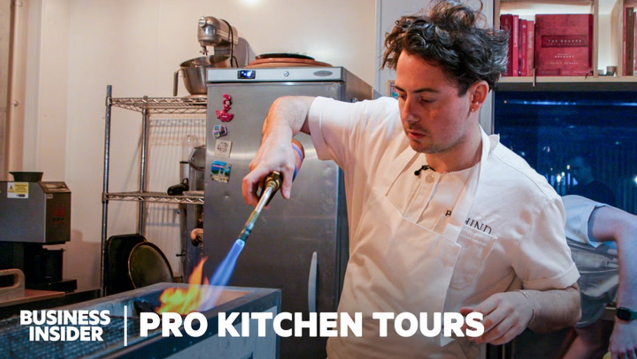 14 items in the kitchen of the world's fastest Michelin-starred restaurant