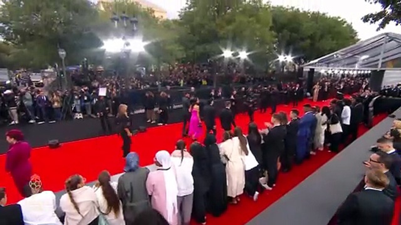 Rai sur le tapis rouge - Ballon d'Or 2025