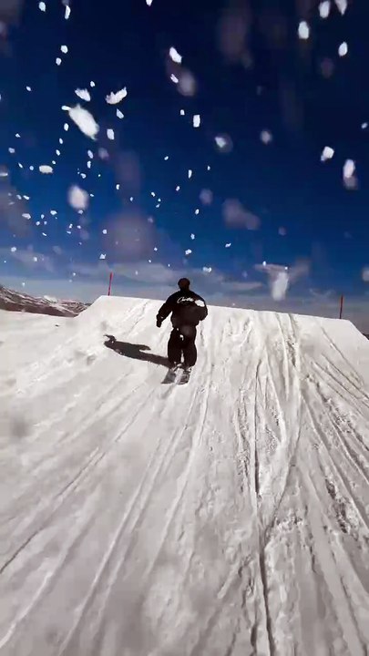 Trick de fou au ski