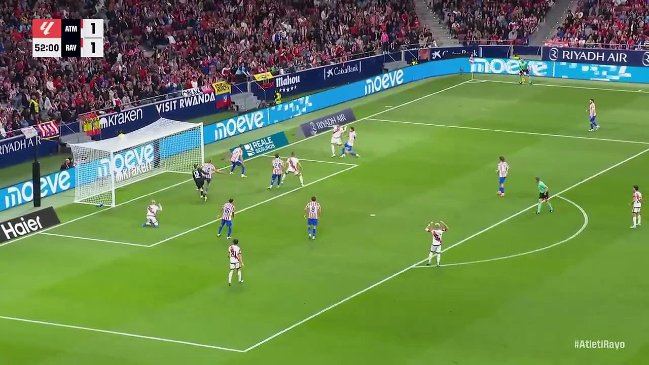 ATLÉTICO DE MADRID 3 - 2 RAYO VALLECANO | RESUMEN LALIGA EA SPORTS