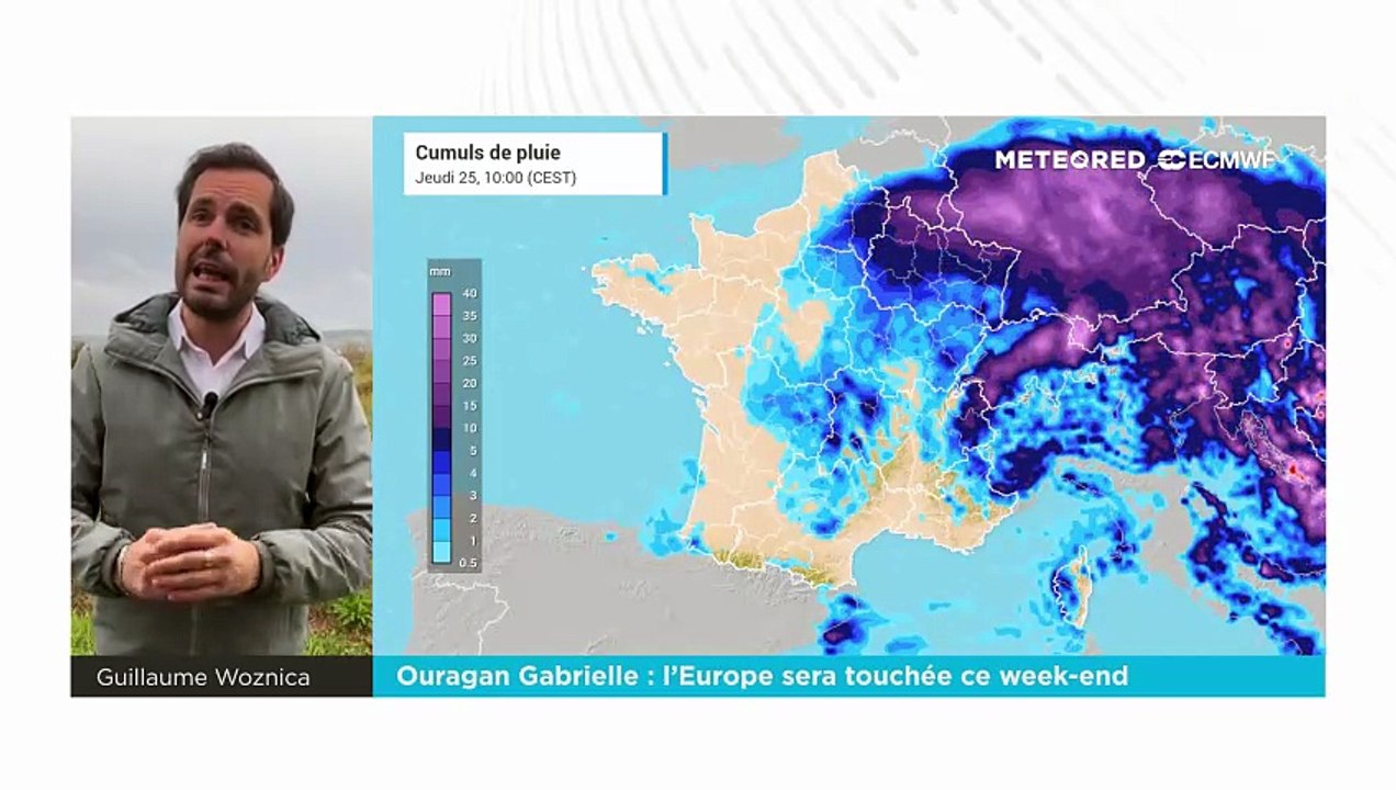 Ouragan Gabrielle : l’Europe sera touchée ce week-end