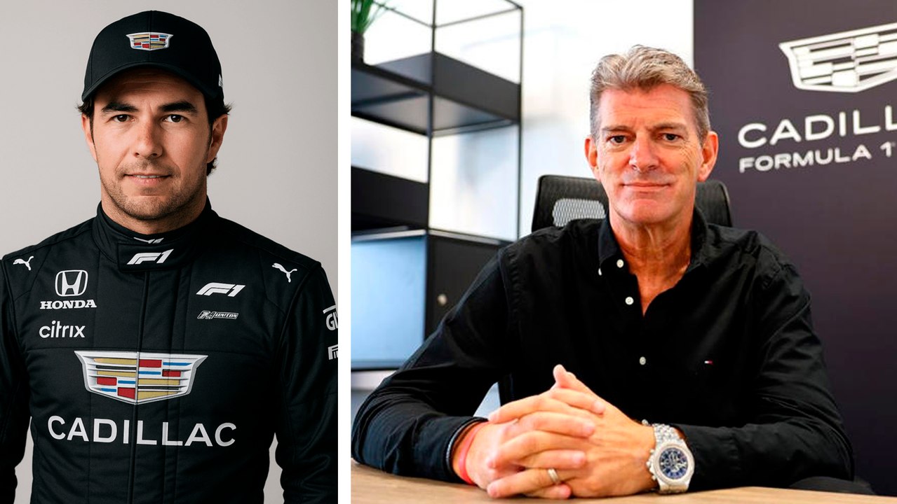 Checo Pérez y Graeme Paul Lowdon inician los preparativos con Cadillac