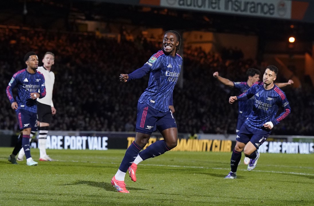 Carabao Cup : Eze fait briller Arsenal à Port Vale