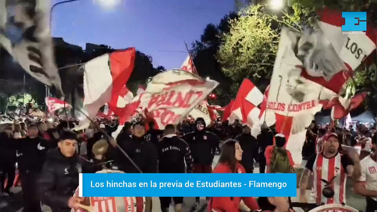 Noche de Copa en La Plata | La previa de Estudiantes - Flamengo