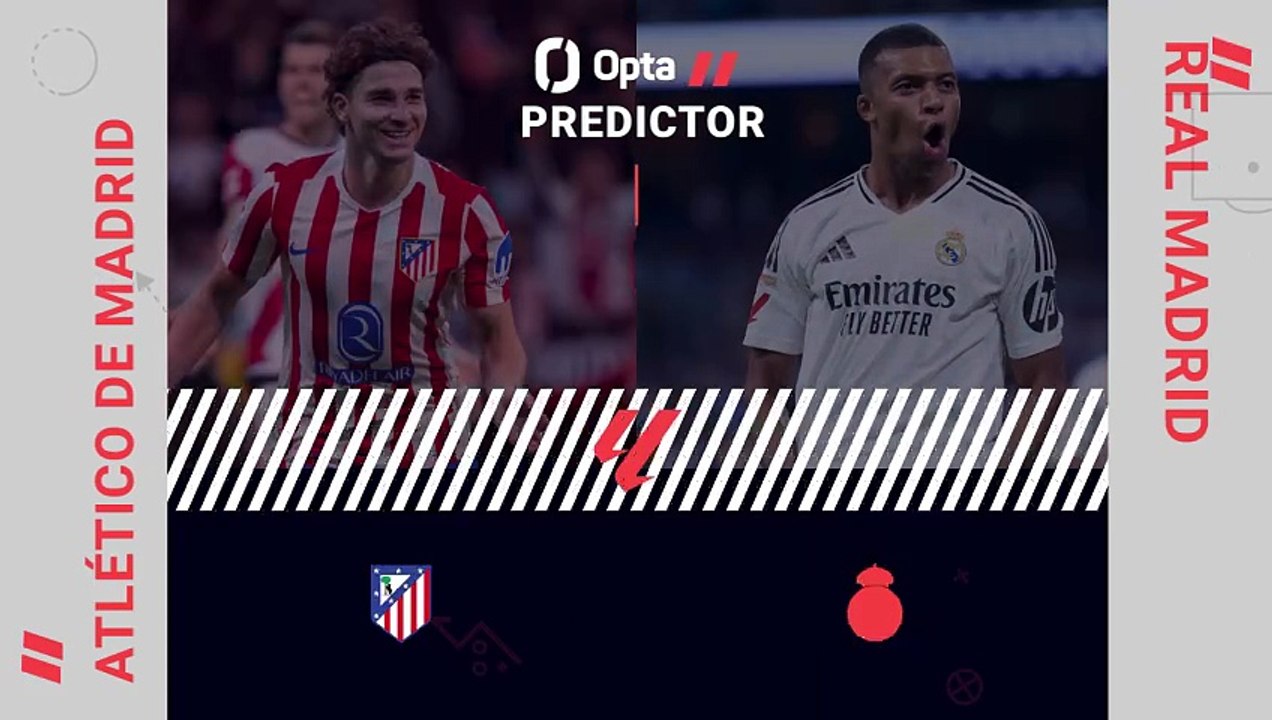 Predictor Opta: Atlético de Madrid vs. Real Madrid