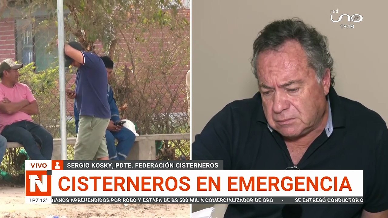 CISTERNEROS EN EMERGENCIA