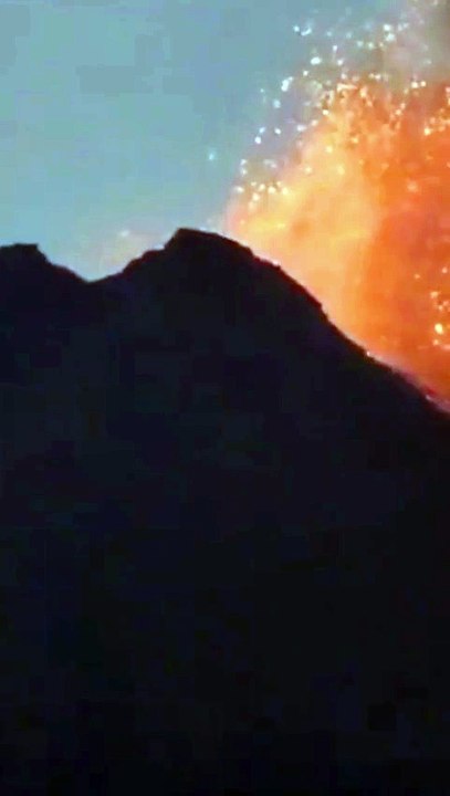 India's only active volcano erupts