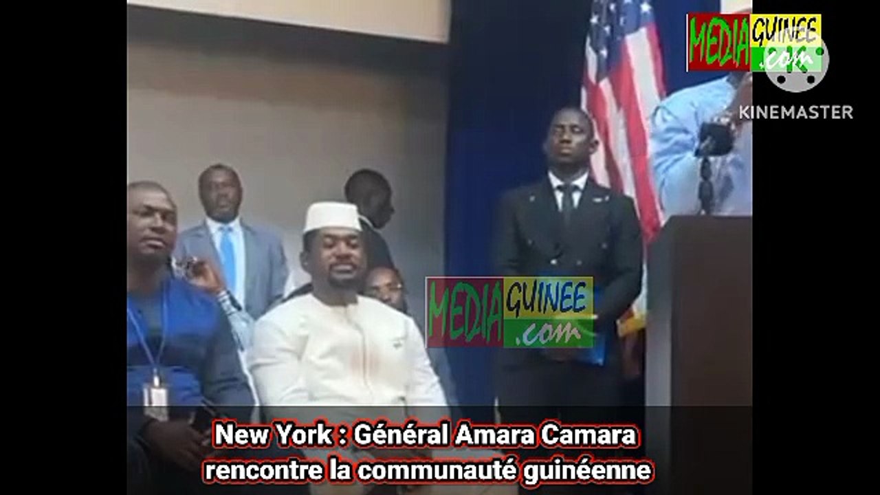 New York : Général Amara Camara rencontre la communauté guinéenne