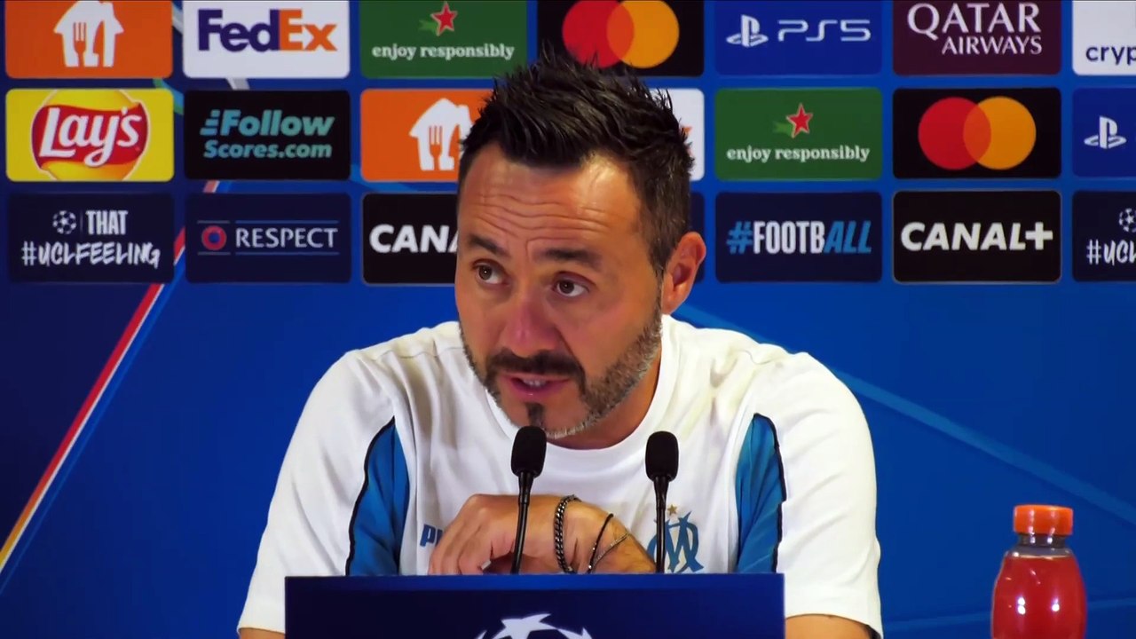 Roberto de Zerbi : « L’OM peut exister en Ligue des champions » - Foot - Ligue des champions - OM