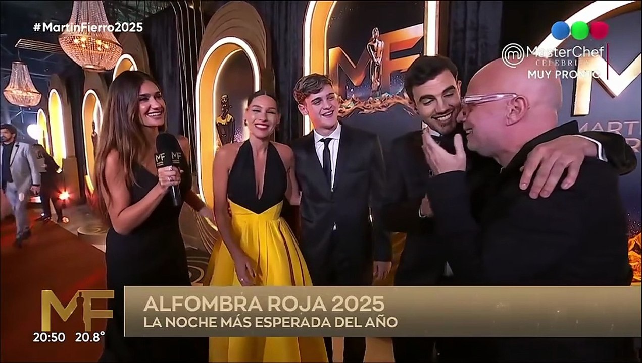 Qué famoso le arruinó el momento más importante a Pampita en los Martín Fierro 2025