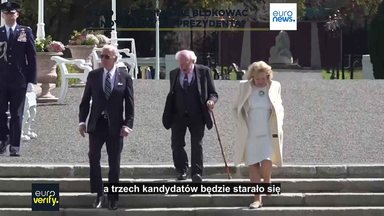 Czy irlandzki rząd blokował możliwość kandydowania na prezydenta?