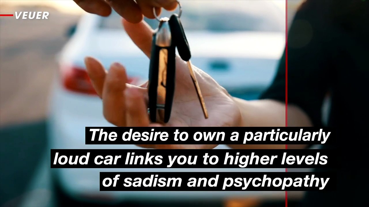 If You Like Loud Cars That Could Mean High Levels of Psychopathy