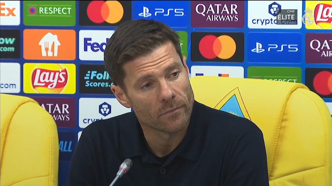 Xabi Alonso rueda de prensa