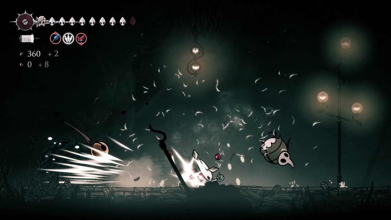 Silksong - Chemin pour Message du Corbotère