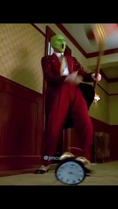 Snooze 😴😂The Mask (1994) 🎬#jimcarrey #themask #movie #90s #comedy #moviescenes #movieclips #r