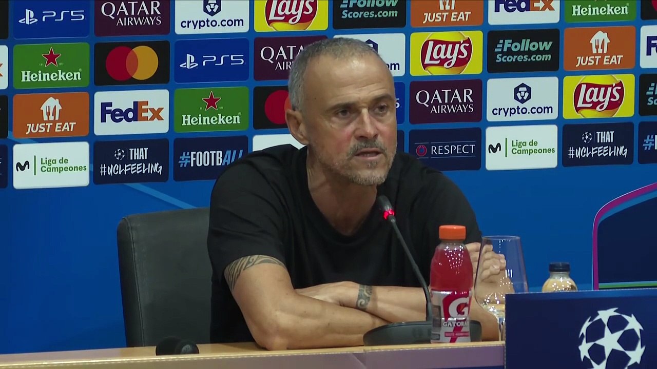 Luis Enrique : « On a fait un grand match » - Foot - Ligue des champions - PSG