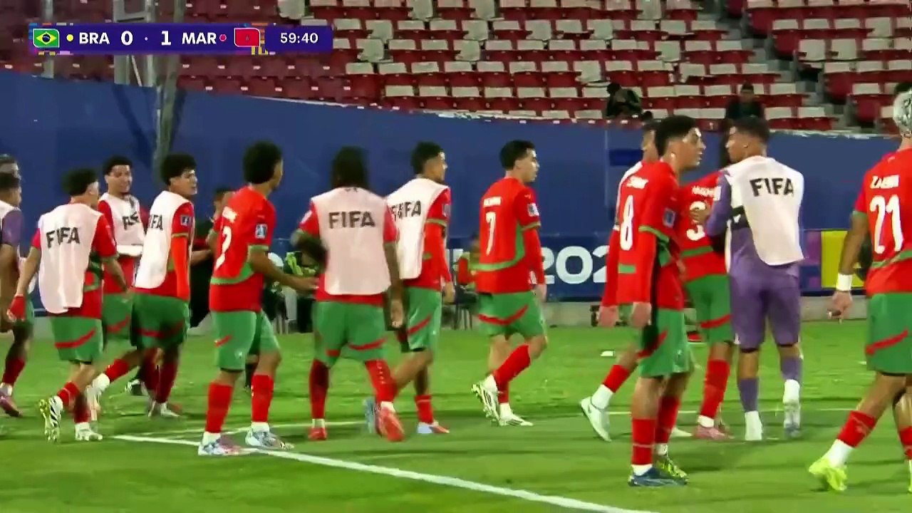 Le résumé de Brésil - Maroc - Foot - Coupe du monde U20