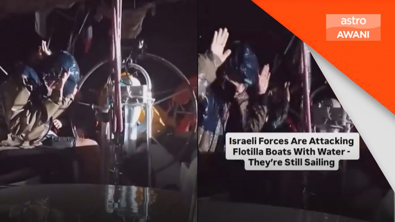 Israel serang Flotila bantuan Gaza guna meriam air