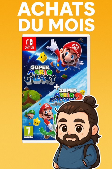 Mario Galaxy 1 + 2 rejoignent la collection !