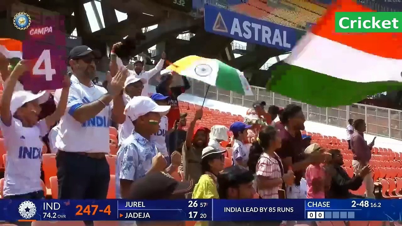 India vs West Indies Highlights - 1st Test Day 2 2025