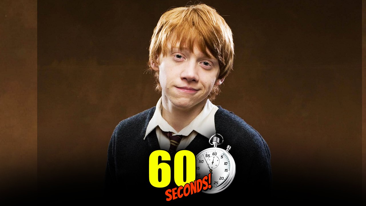 RON WEASLEY en 1 MINUTE !