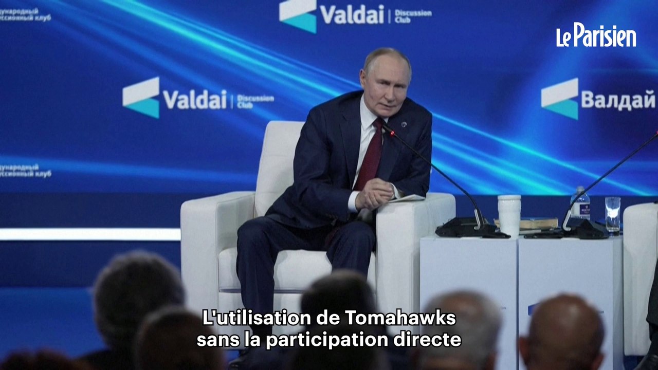 Guerre en Ukraine : l'envoi de missiles Tomahawk serait une « nouvelle escalade », menace Poutine