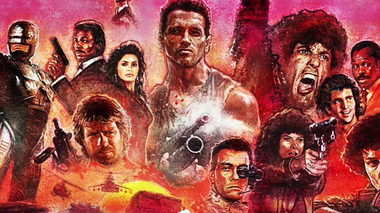 Les Stars d'action des années 80