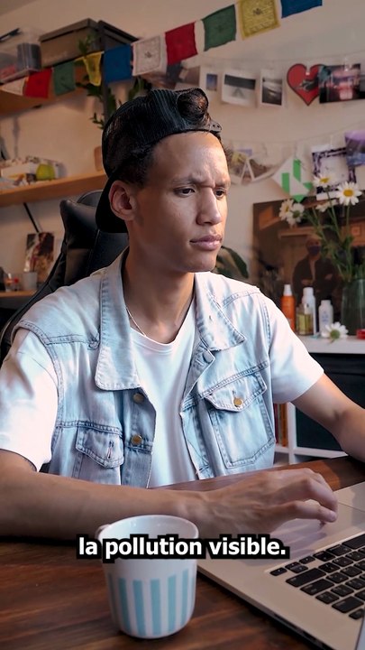 les trainées d'avions