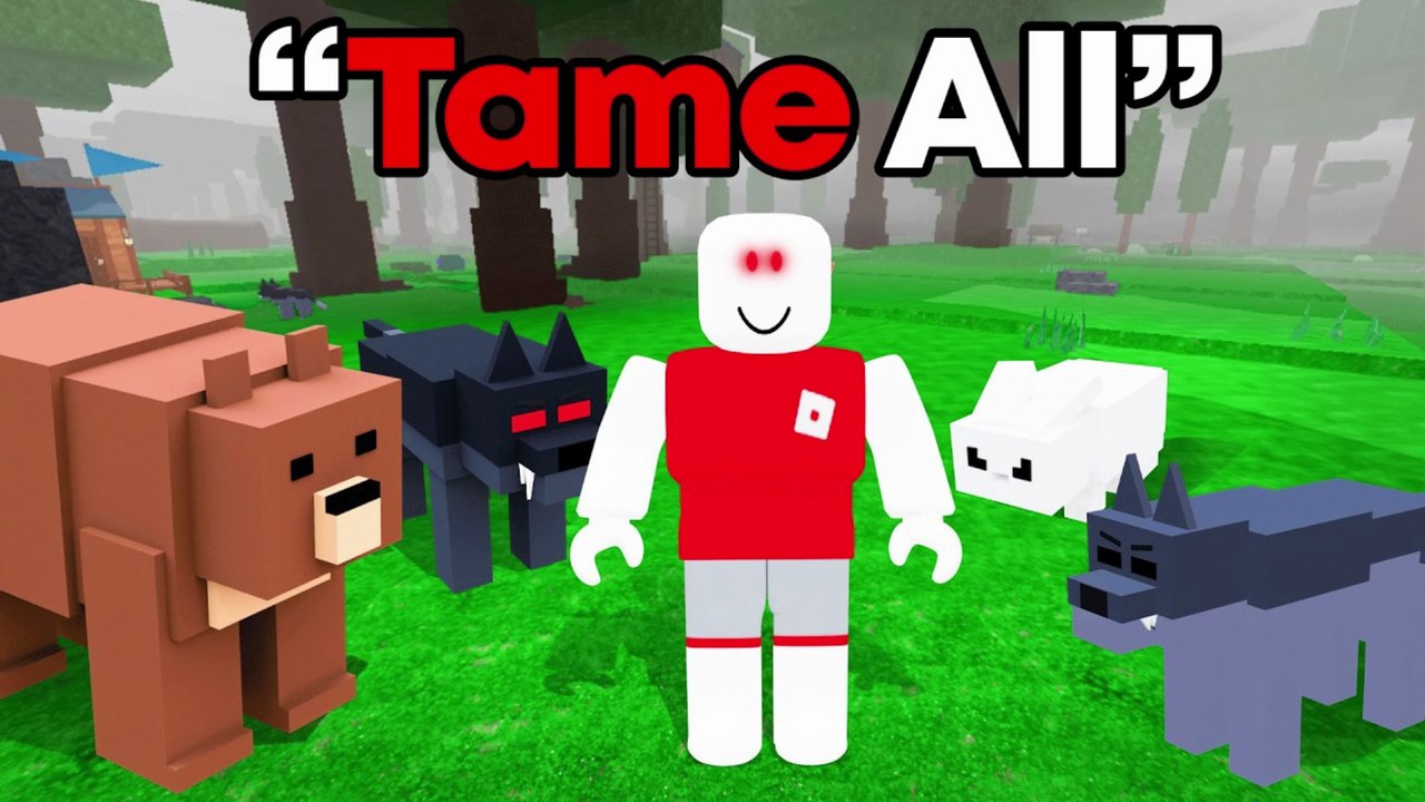 ROBLOX | NEW PET TAMING is INSANE in 99 Nights in the Forest!
