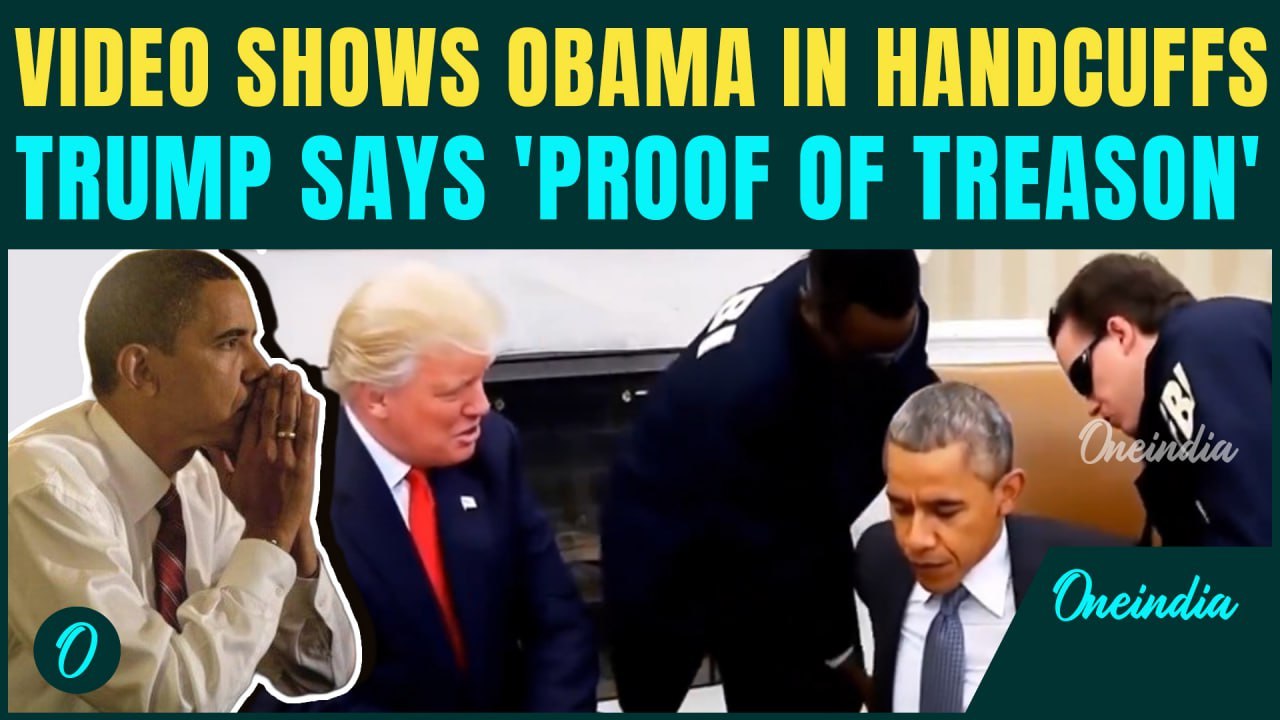 Obama Arrest Footage Explodes Online: Trump Calls Him ‘RINGLEADER of Treason’ |Gabbard Drops Details
