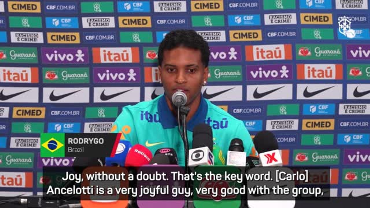 Ancelotti gives Brazil credibility - Rodrygo