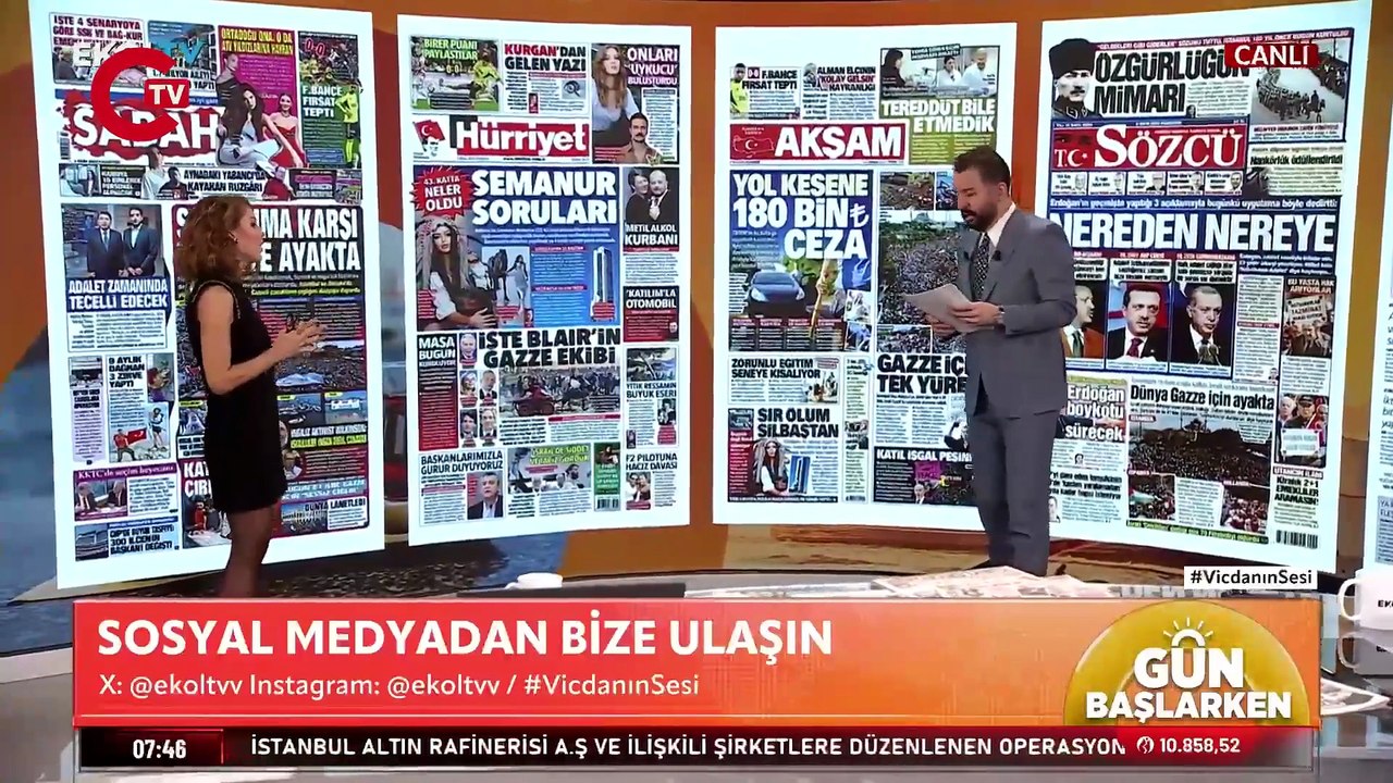 Nagehan Alçı, Ekol TV canlı yayınında sözlerinin 'Avrupa'yı övdüğü yönünde çarpıtıldığı' gerekçesiyle AKP'li Ferhat Murat'la gergin anlar yaşadı.